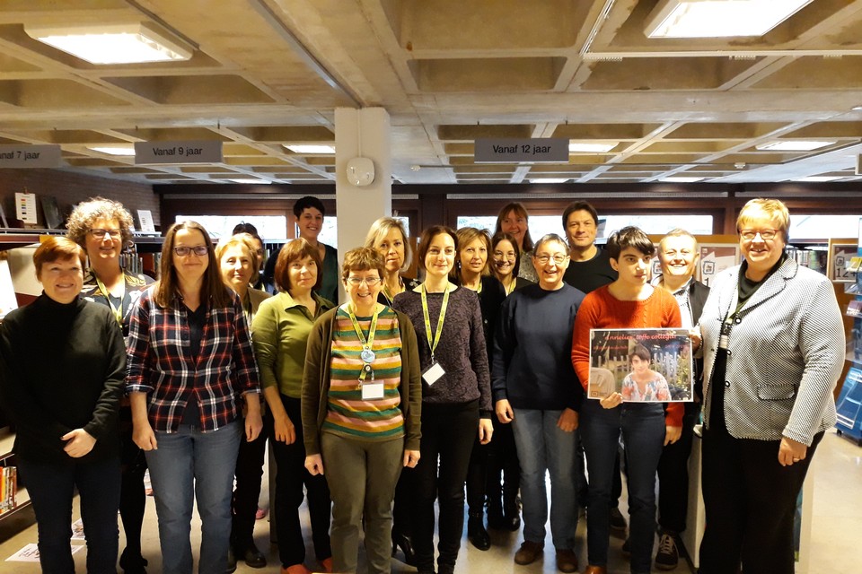 Annelies werkt al 10 jaar in de bib