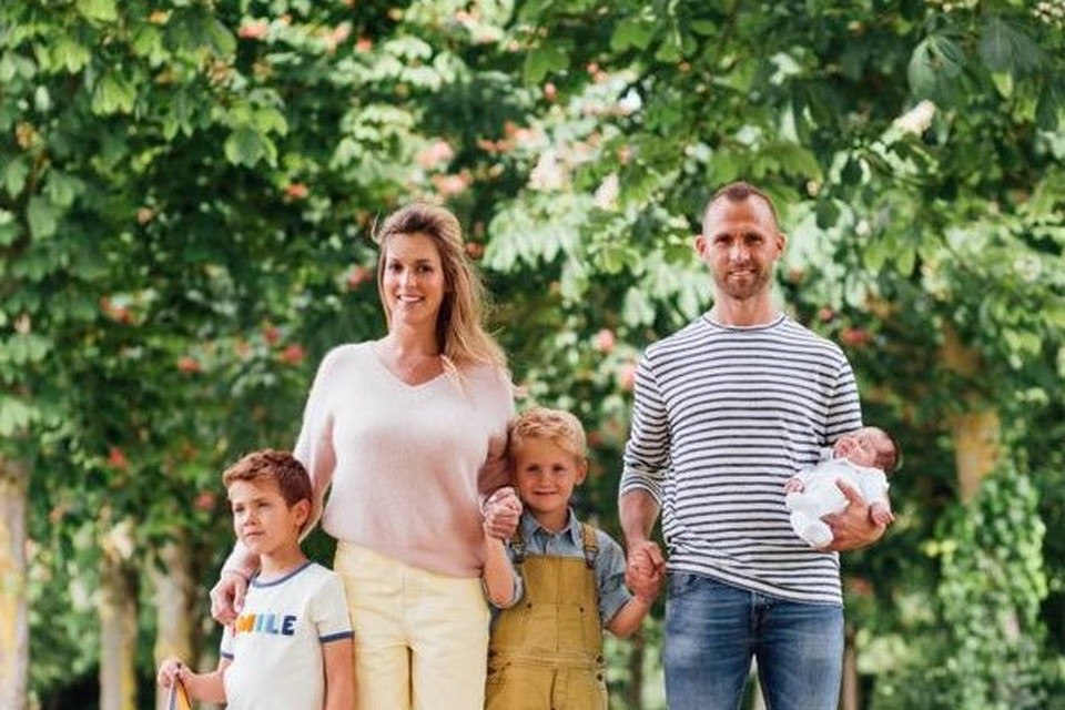 Na alle ellende: Thomas Buffel & Annabel op een roze wolk met baby Lionel
